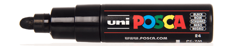 PC7M UNI POSCA Marker PC7M (4.5-5.5 mm)