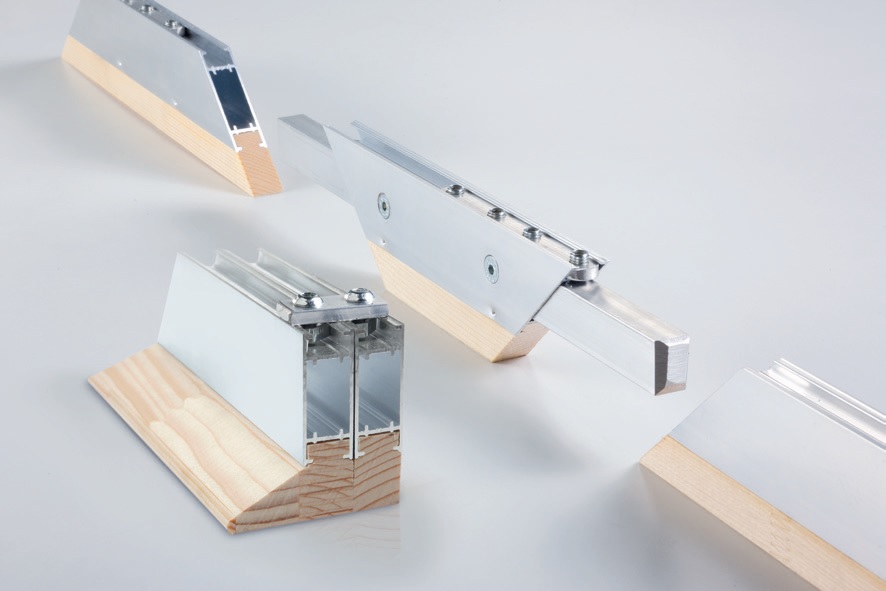 SI-Frame Holzprofil- Alu- System- Rahmen 45 mm