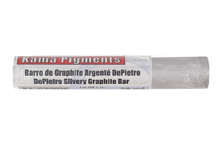 DePietro-Graphite-Stick-Silver Kama Pigments "DePietro" Graphite Stick