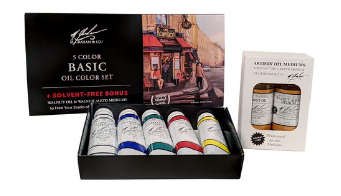 M. Graham and Co. Oil Color Set