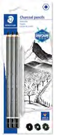 100c-sbk4 Staedtler Lumograph Kohlestifte Set