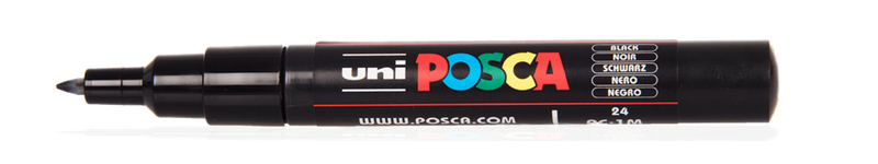 PC1MC UNI POSCA Marker PC1MC (0.7-1 mm)