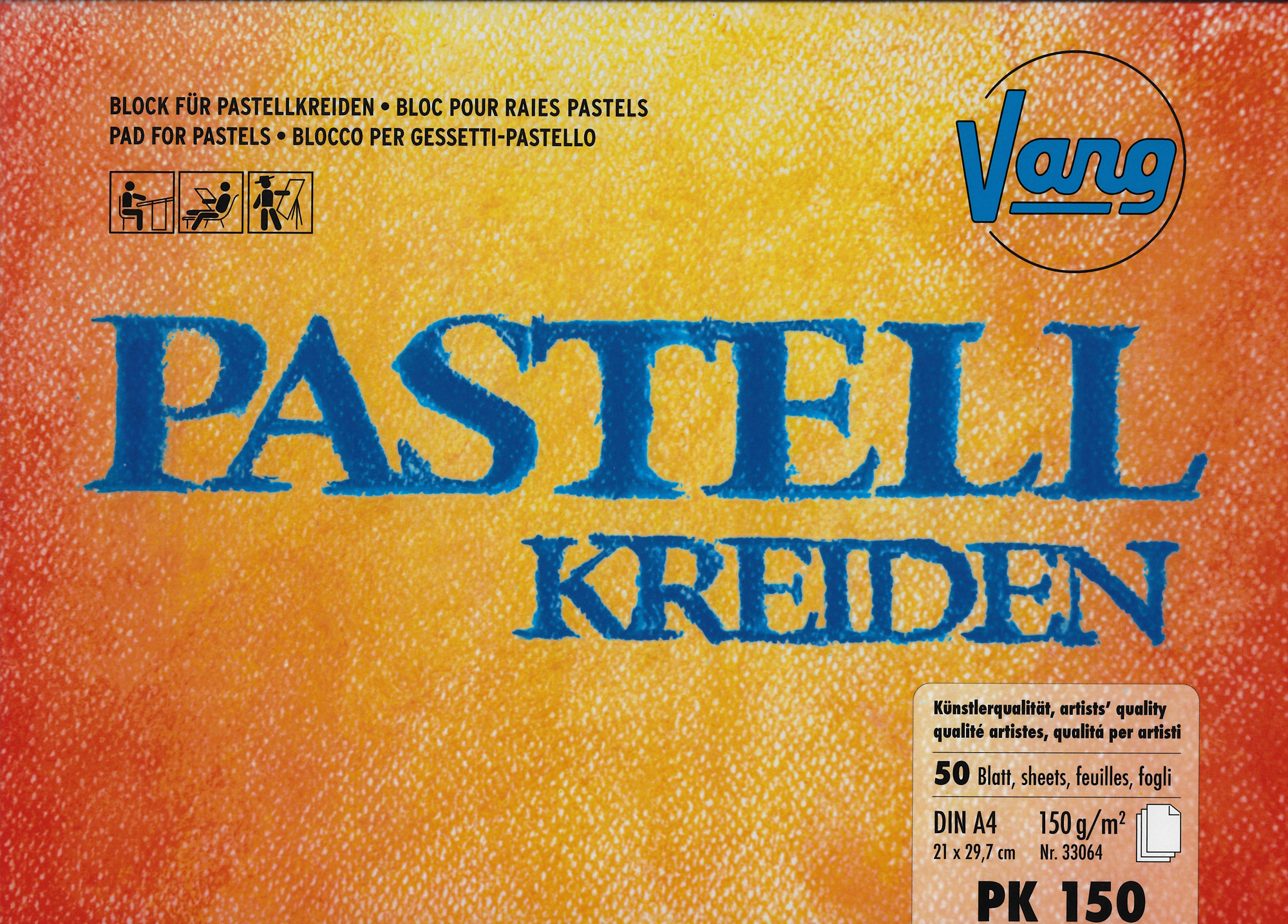 Vang Pastellkreiden Block 150g (Jaxell) Vang Pastellkreiden Block 150g (Jaxell)