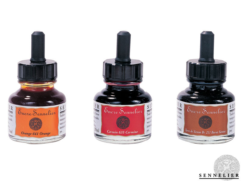 SENNELIER-Schellacktusche Sennelier Schellacktusche 30 ml